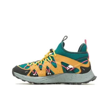 MERRELL Moab Flight Sieve Durable Breathable Low-Top Outdoor Shoes Men's Green Yellow