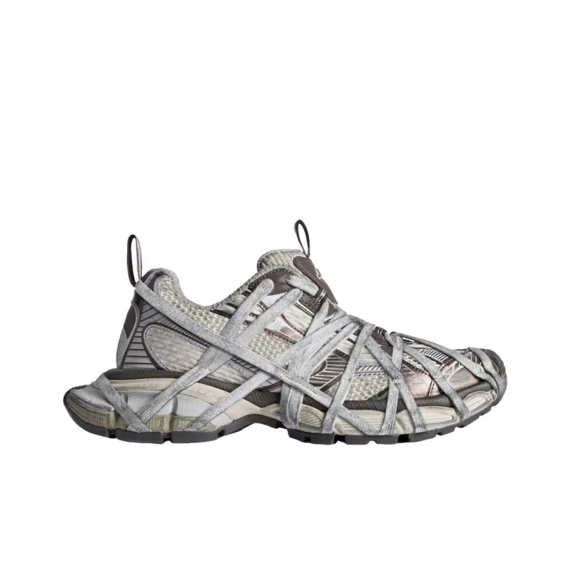 Balenciaga 3XL Extreme Lace Brown Grey Distress-1
