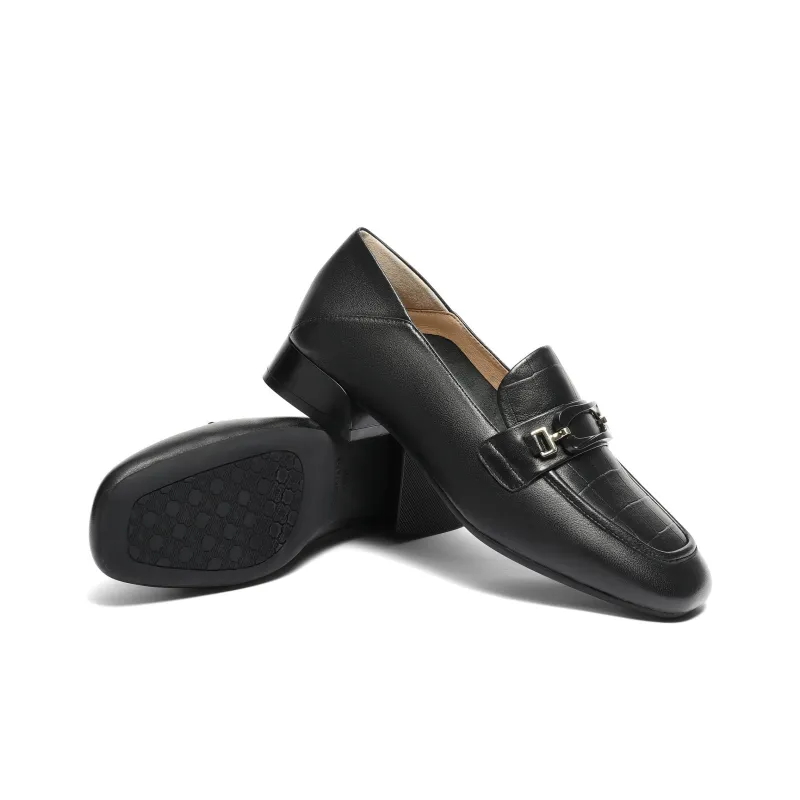 Senda Loafers Women's Beige, Black-3