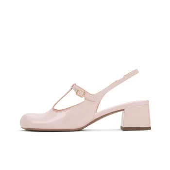 CHARLES&KEITH Small CK Mary Jane Shoes Sandal 4.6cm Women's Multicolor