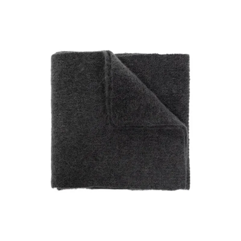GANNI Knit Scarves Women's Black-0