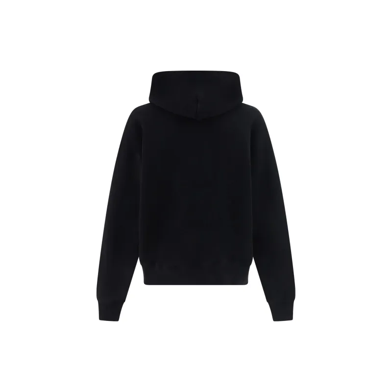 OFF WHITE Logo Printed Drawstring Hoodie-1
