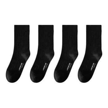 LEEME.ME Mid Calf Socks Men's 4 Pack