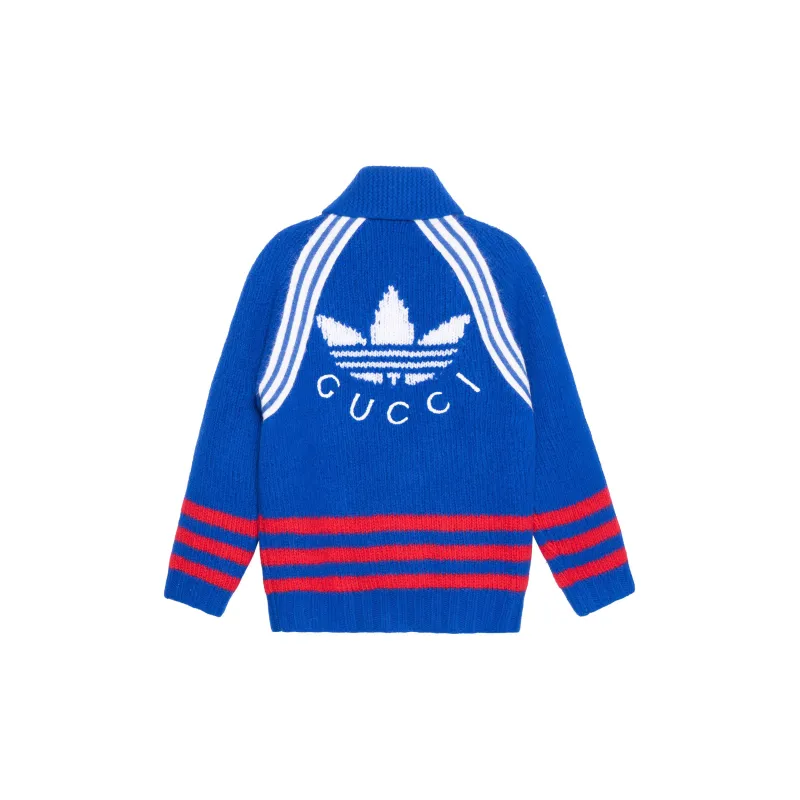 GUCCI x Adidas FW22 Sweater Men's Blue-1