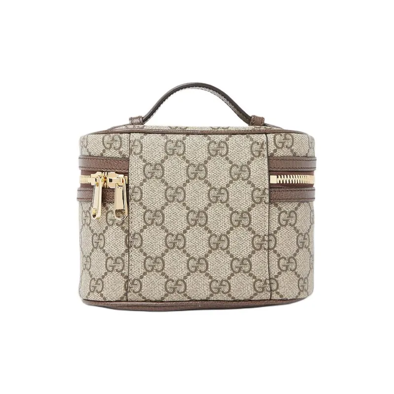GUCCI Ophidia Cosmetic Case Beige/Ebony-2