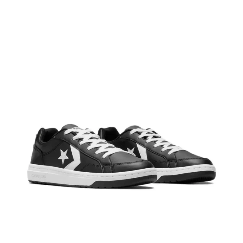 Converse Pro Blaze V2 Slip Resistant Balanced Lightweight Low Top Skateboard Shoes Unisex Black White-2