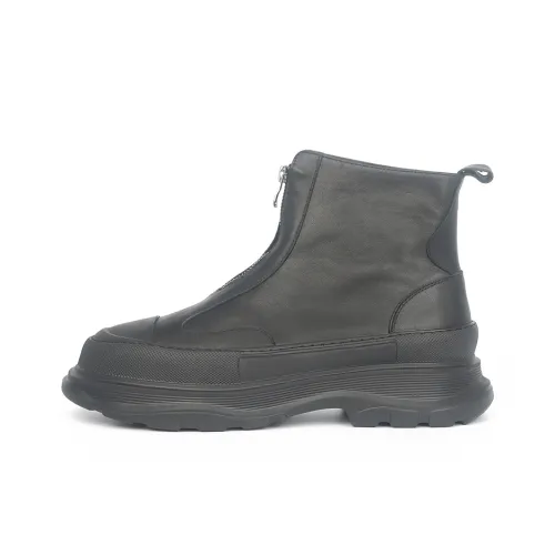 Thai points Ankle Boots Men Black