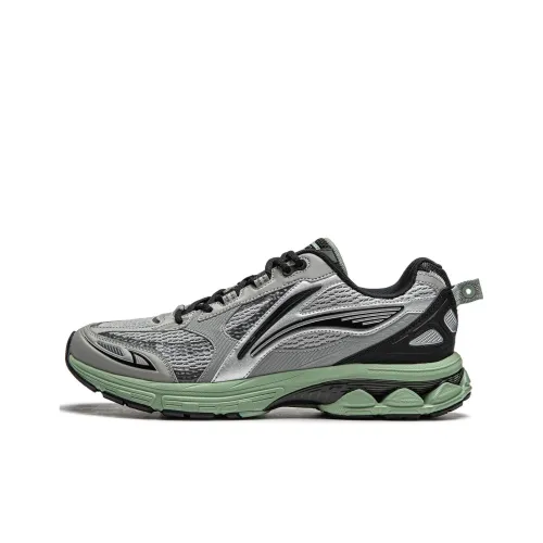 LINING Shake 2.0 Running Shoes Men Low-Top Gray Black