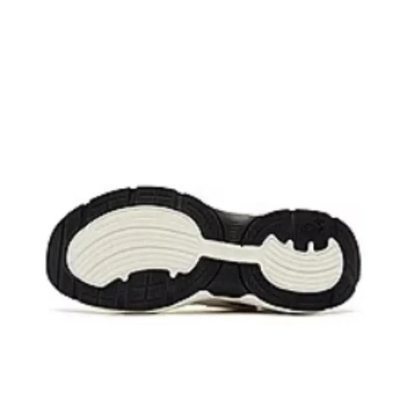 QIAODAN Cushioning Abrasion Resistant Balance Low Top Casual Shoes Women's White Gray Black-3