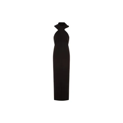 SAINT LAURENT Sleeveless Dresses Women's Brown