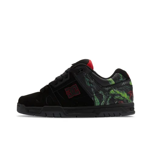 Slayer X DC Shoes Stag Low Black Green
