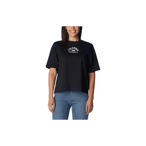 Columbia North Cascades T-Shirts Women's Black