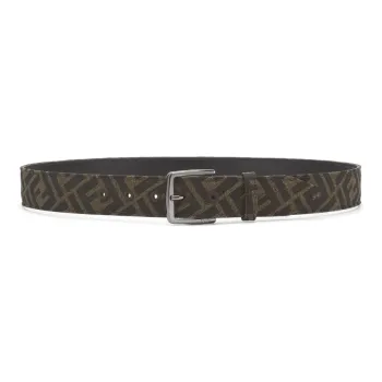 FENDI FF pattern Leather Belt