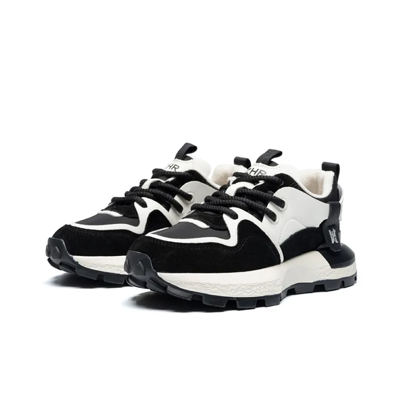 ZHR Slip Resistant Waterproof Thermal Mid Top Casual Shoes Women's-9