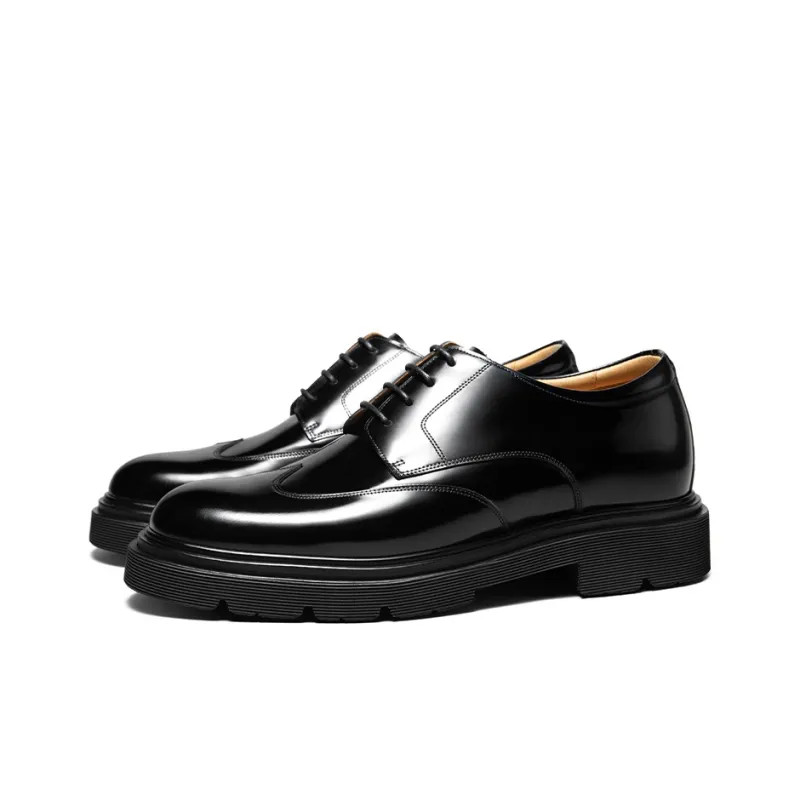 THOM WILLS Cleanfit Business Versatile Derby Shoes Casual Shoes Men's Black-1