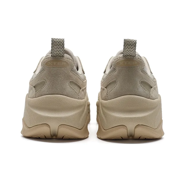 XTEP Nomadic Cushioning, Wear Resistant Low Top Casual Shoes Women's Clay-5