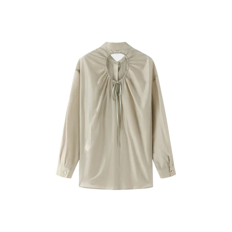 THE SEA LIFE Shirt Women's Shimmer Green-1