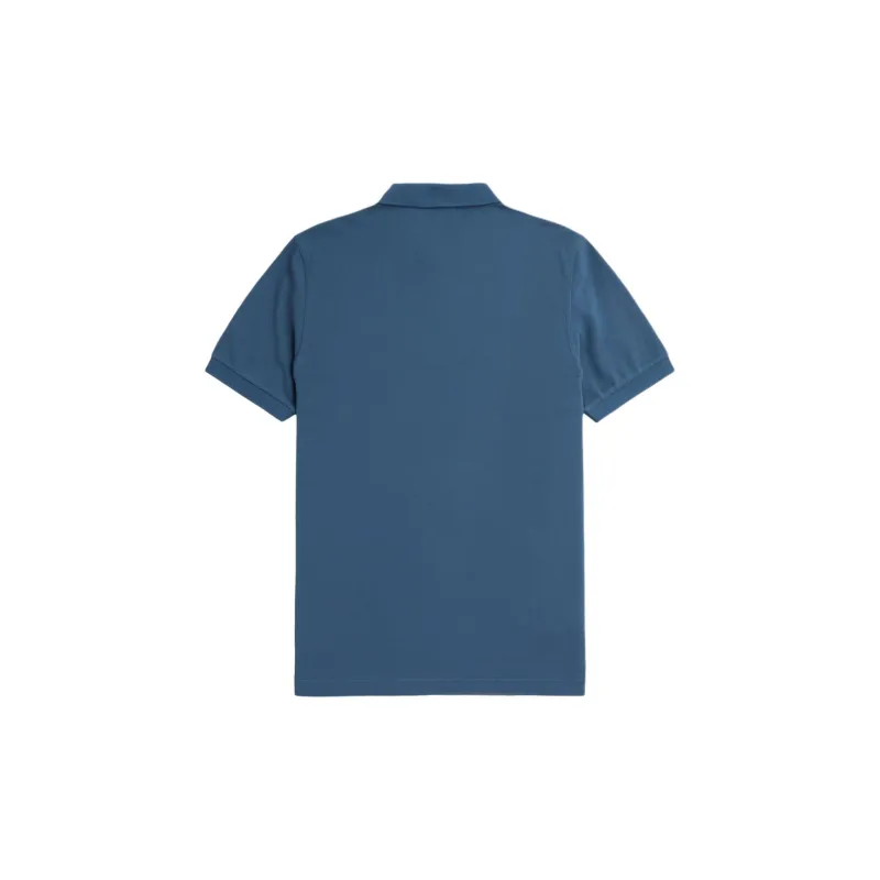 FRED PERRY SS24 Polo Shirt Men's Lake Blue-1