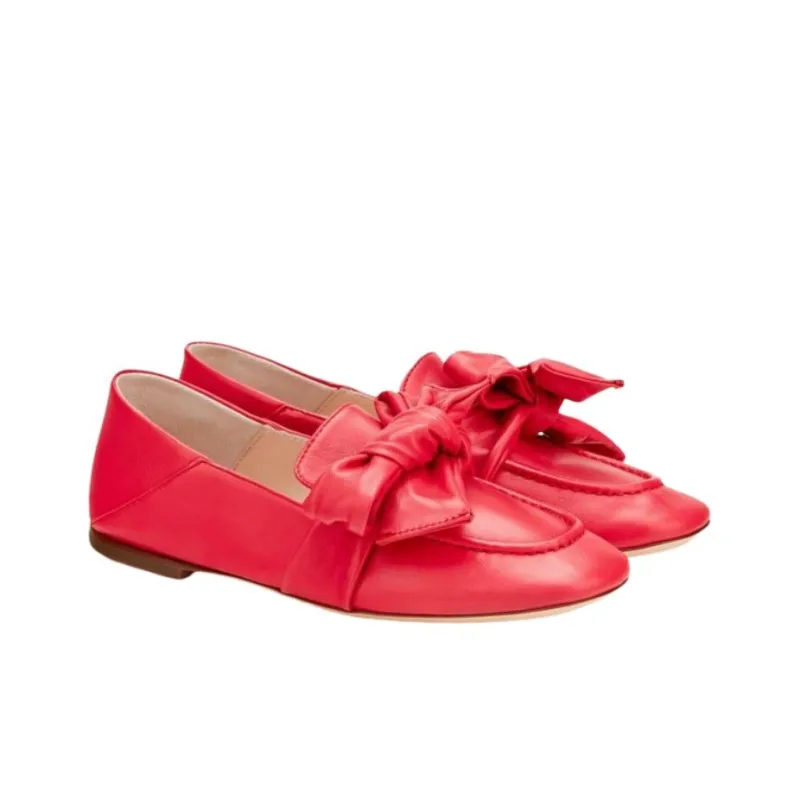 AGL Loafers Women's Red-2