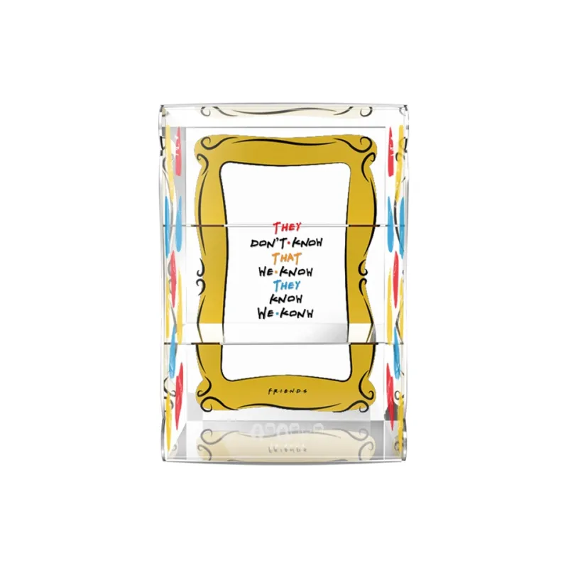 KGBOX Building Block 10292 'Friends' Apartment Figure Transparent Display Case Coffee Shop Acrylic Model Accessories-4