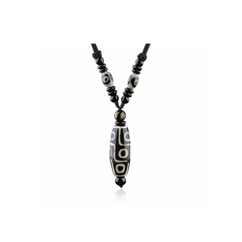 MIDNIGHT MOMENT Agate Jade Necklaces Unisex-1