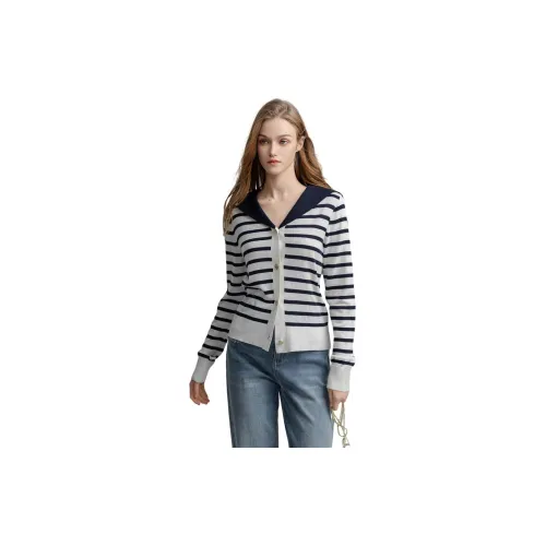 Dme Sweaters Women's Navy Blue