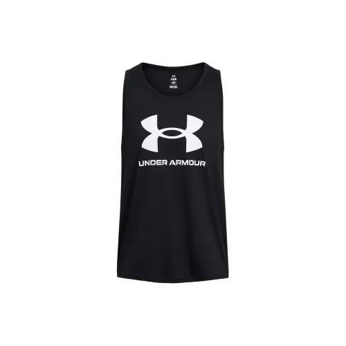 Under Armour Sportstyle Tank Tops Men Black