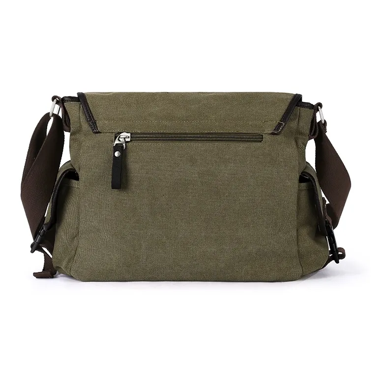 RIOREX Canvas Messenger Bag Canvas Bag Shoulder Bag Crossbody Bag Regular Unisex Multicolor-14