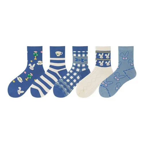 BONAS Mid-Calf Socks Women's Combo Set