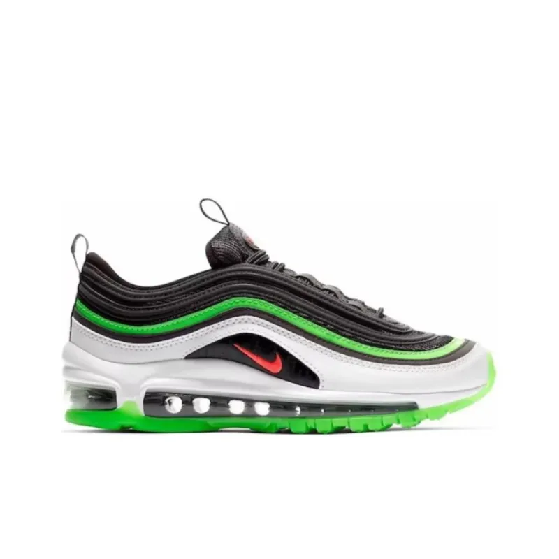 Nike Air Max 97 Black Green Bright Crimson GS-1