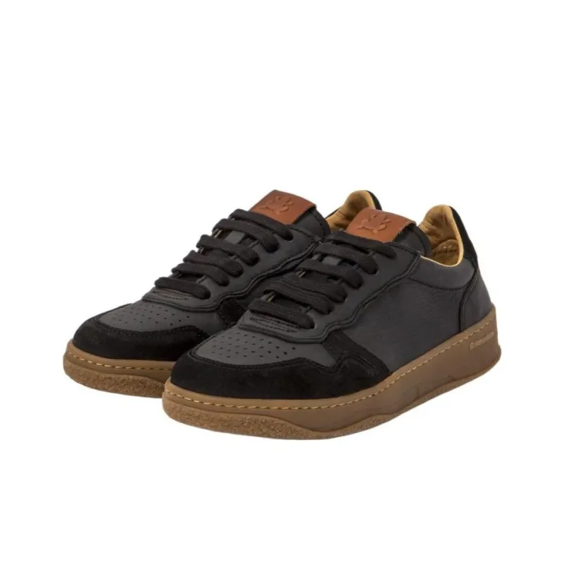 El Naturalista Low Top Skateboard Shoes Unisex Black-1