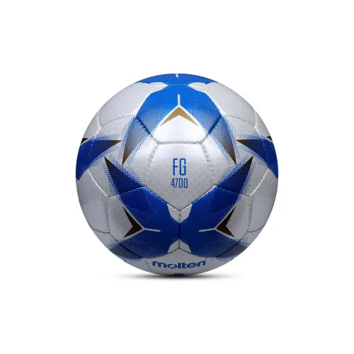 Molten Size 5 Soccer PU Hand Stitched Soccer Ball Unisex Blue