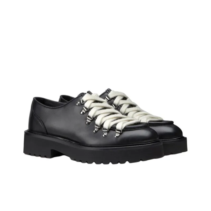 DOUCAL'S Leather Lace up Shoes Women's-2