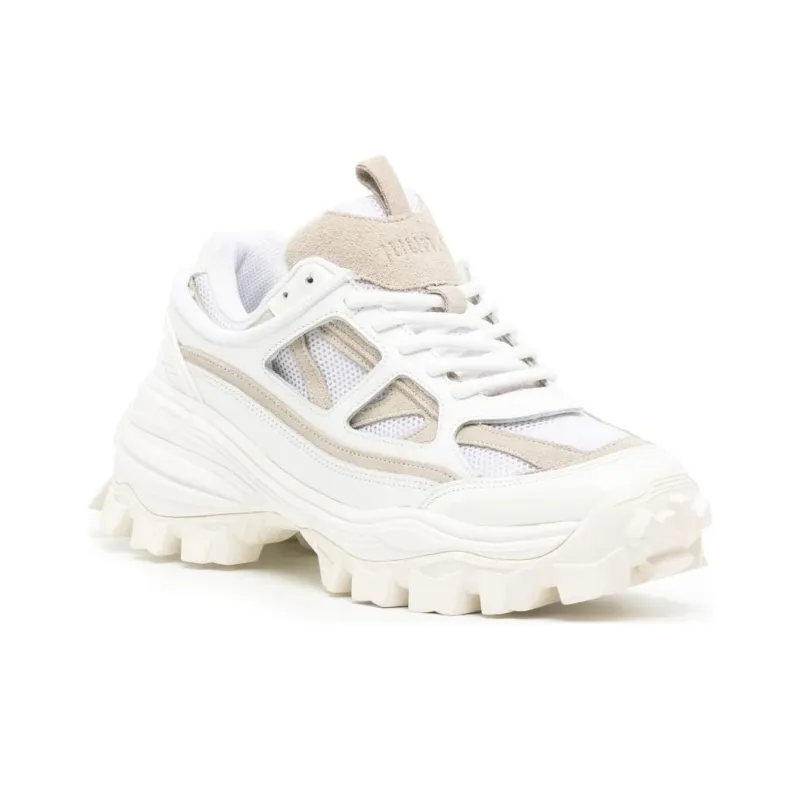 JUUN.J Layered Chunky Low-top Sneakers-2