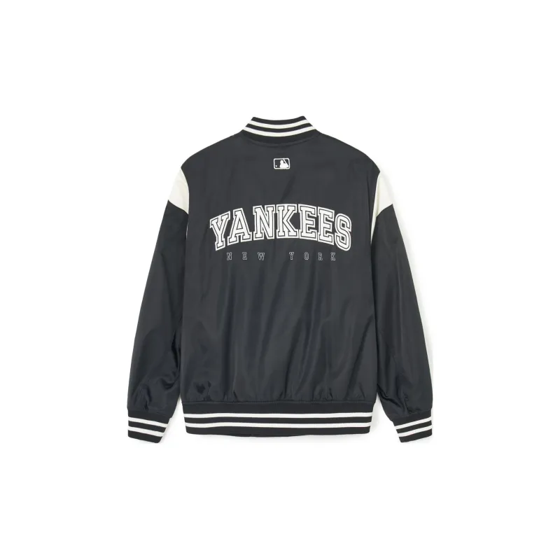 MLB SS24 New York Yankees Baseball Jacket Unisex Black-1