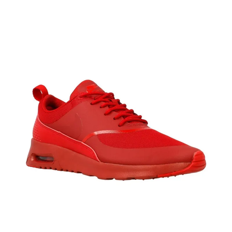 Nike Air Max Thea Wear-Resistant Low-Top Running Shoes Women's Red-3