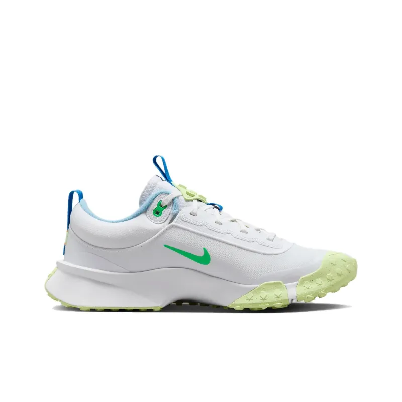Nike Air Diamond Varsity Turf 'White Volt Blue'-1