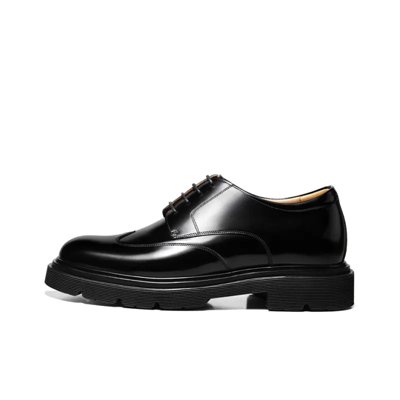 THOM WILLS Cleanfit Business Versatile Derby Shoes Casual Shoes Men's Black-0