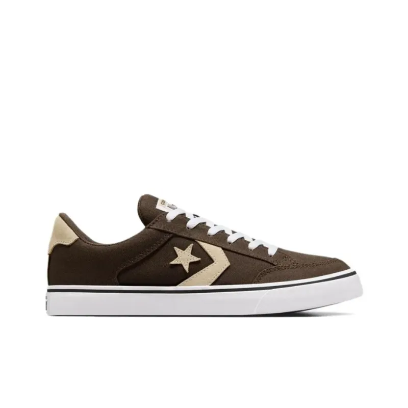 Converse Tobin Non slip Lightweight Low Top Skateboard Shoes Unisex Coffee-1