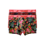Pink Red+Black Waist Black+Pink Black (3-1)