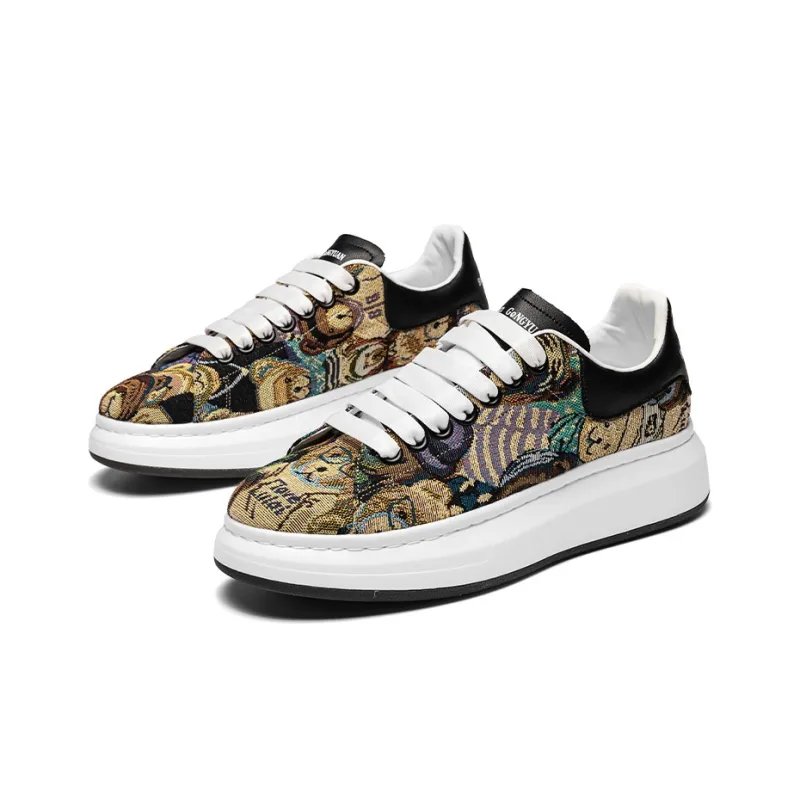 Skate Park Low-Top Skateboard Shoes Men's-2