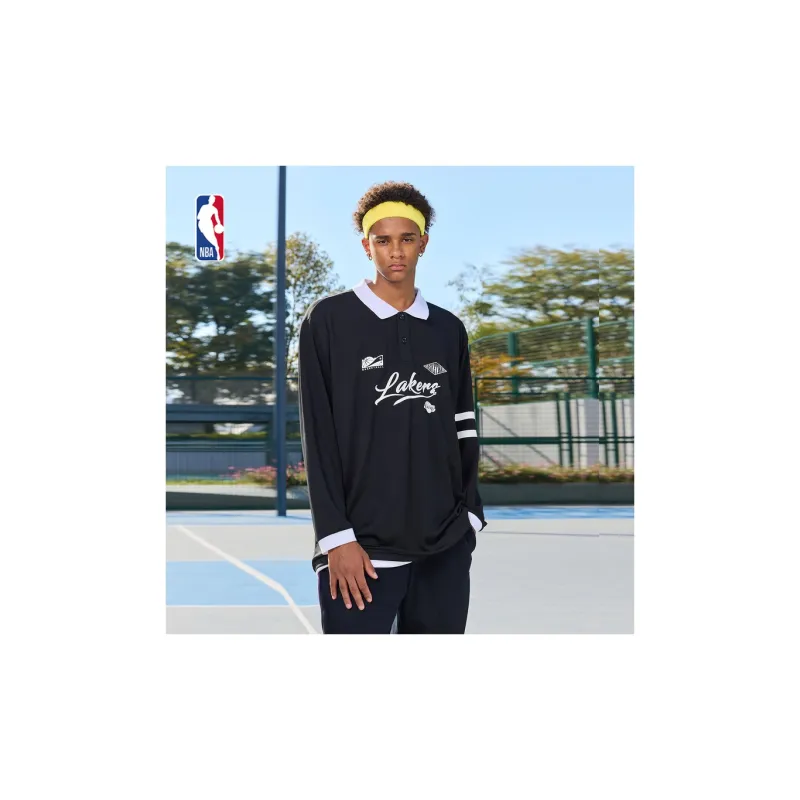 NBA Team Culture Series Polo Shirts Unisex Black-1