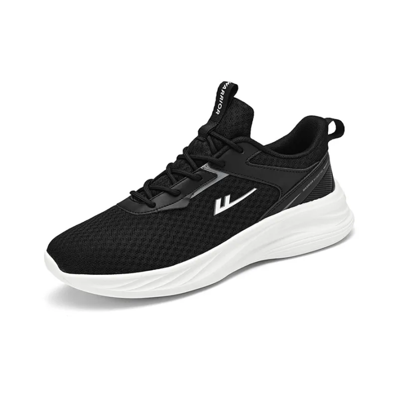Warrior Anti Slip Wear Resistant Breathable Lightweight Rebound Low Top Running Shoes Unisex-1