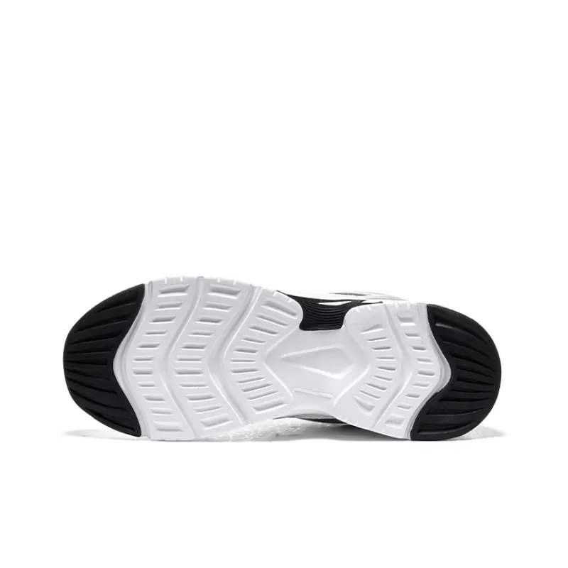 Warrior Cushioned Anti Slip And Wear Resistant Lightweight Low Top Casual Shoes Unisex White Black Silver-4