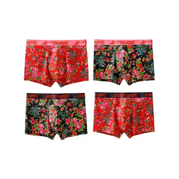 Jean West Boxer Shorts Men's Combo Set