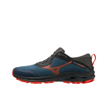 Mizuno Wave Rider TT Trail Cushioning Wear Resistant Low Top Running Shoes Men's Blue