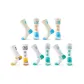 5 Pack (2 Beige Blue+2 Lake Green+Yellow Purple)