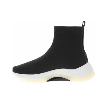 CALVIN KLEIN Breathable High Top Casual Shoes Women's Black