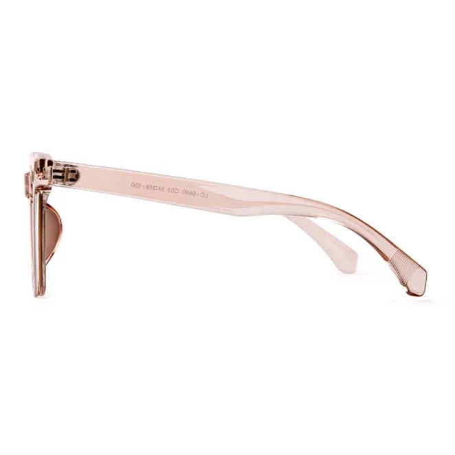 JIGOTT TR90 Square Sunglasses Unisex-4