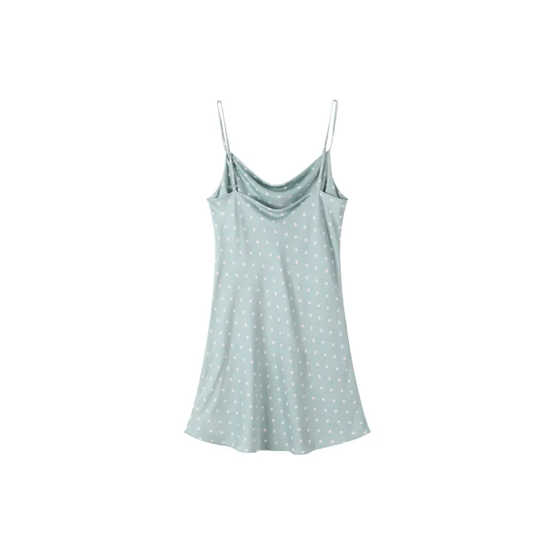 H YXIANG Nightgown Women's Pea Green-1